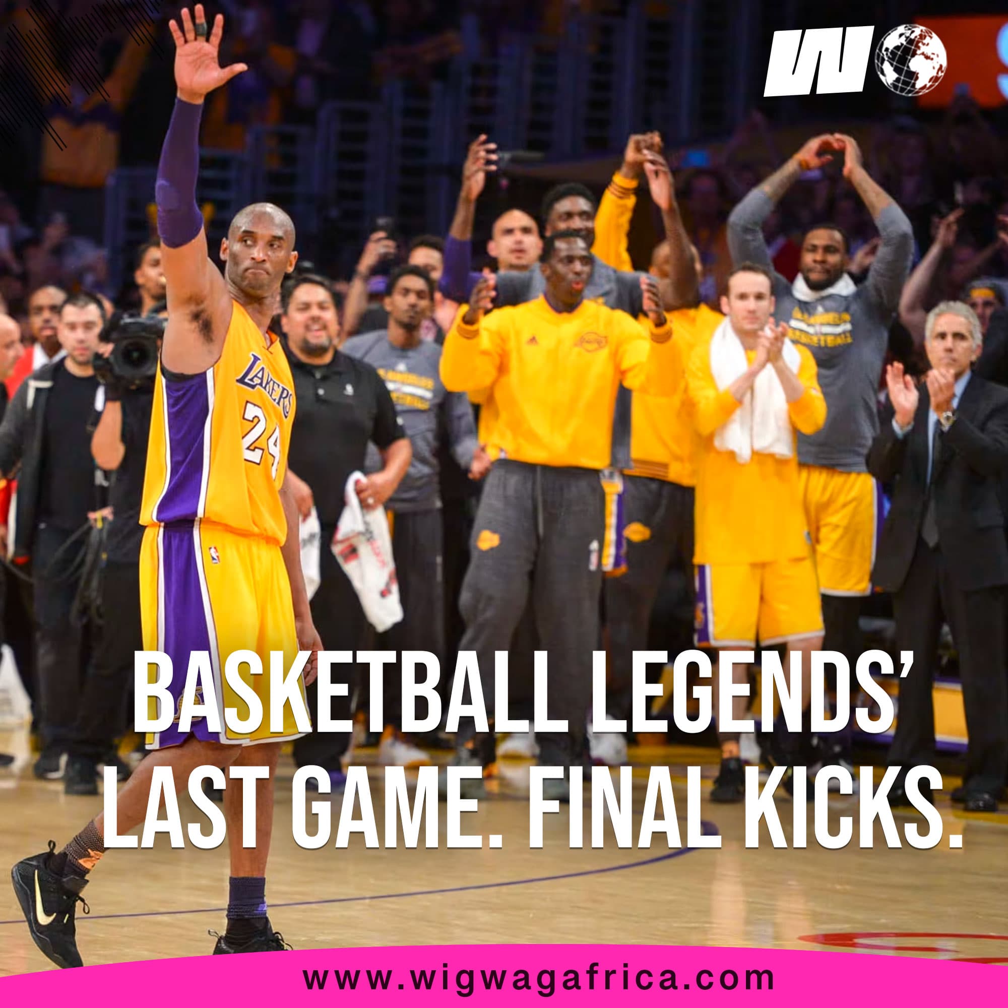 Cover image for: Basketball Legends Based on Legendary status of their Final Game Sneaker Moment
