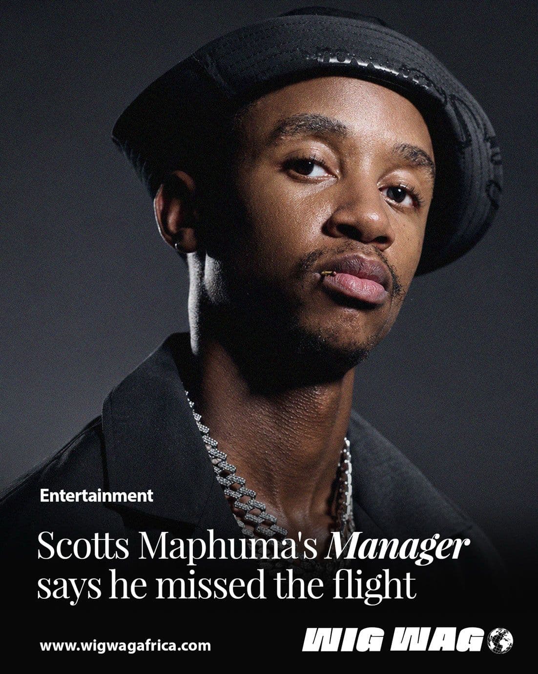 Cover image for: Scott maphumas Manager say he missed the flight