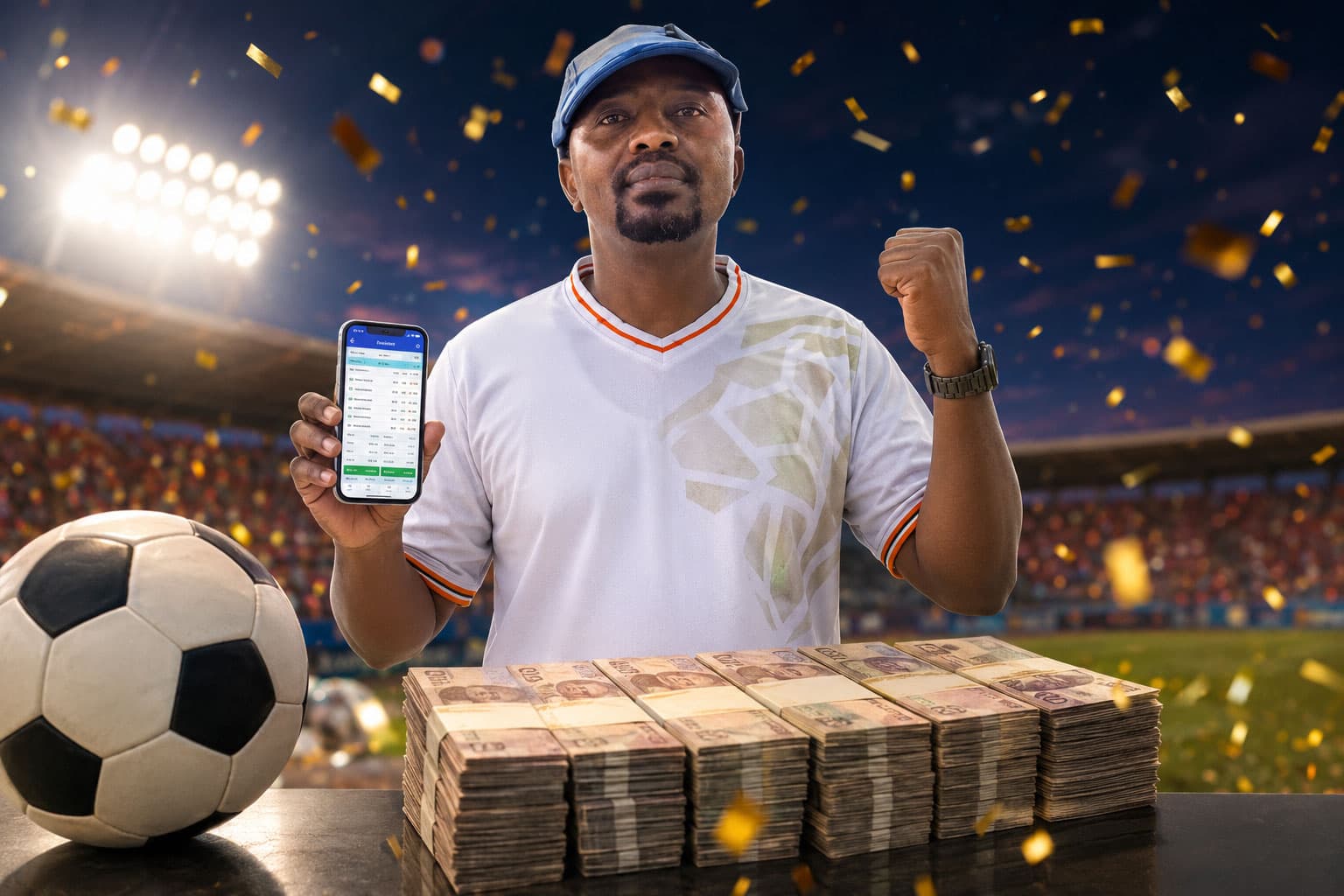 Cover image for: Africa's  Biggest Sports Betting Win -  424 Million Shilling Jackpot  : The Inside Story of Bonnie Kamau's 